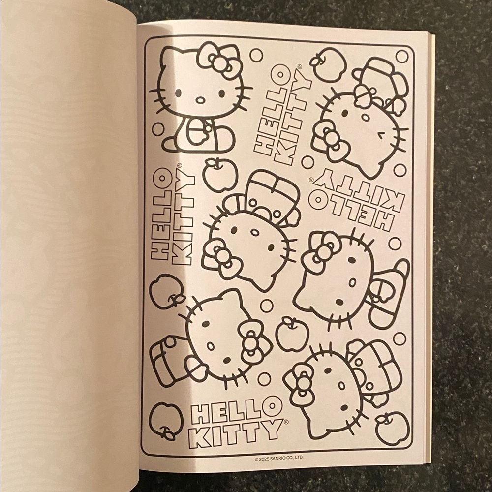 Hello Kitty Advanced Coloring Book - Picture 5 of 6